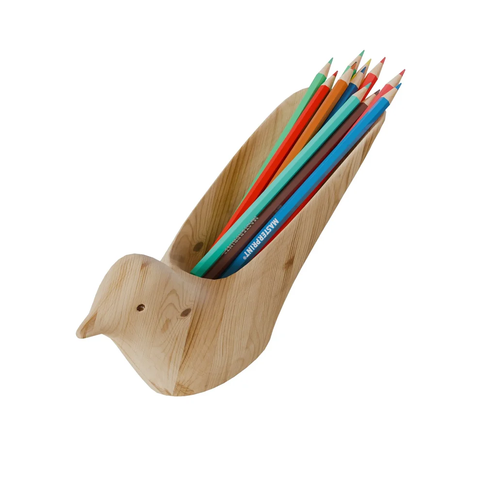Toy Bird Pencil Holder