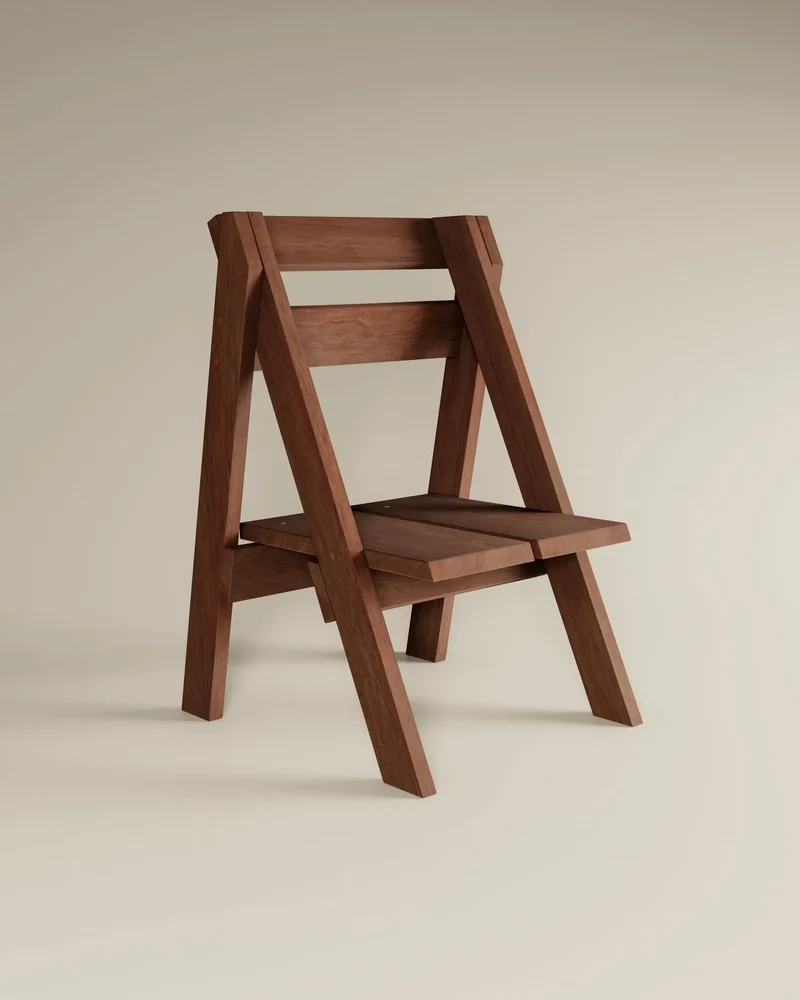 Wooden Kid's Chair