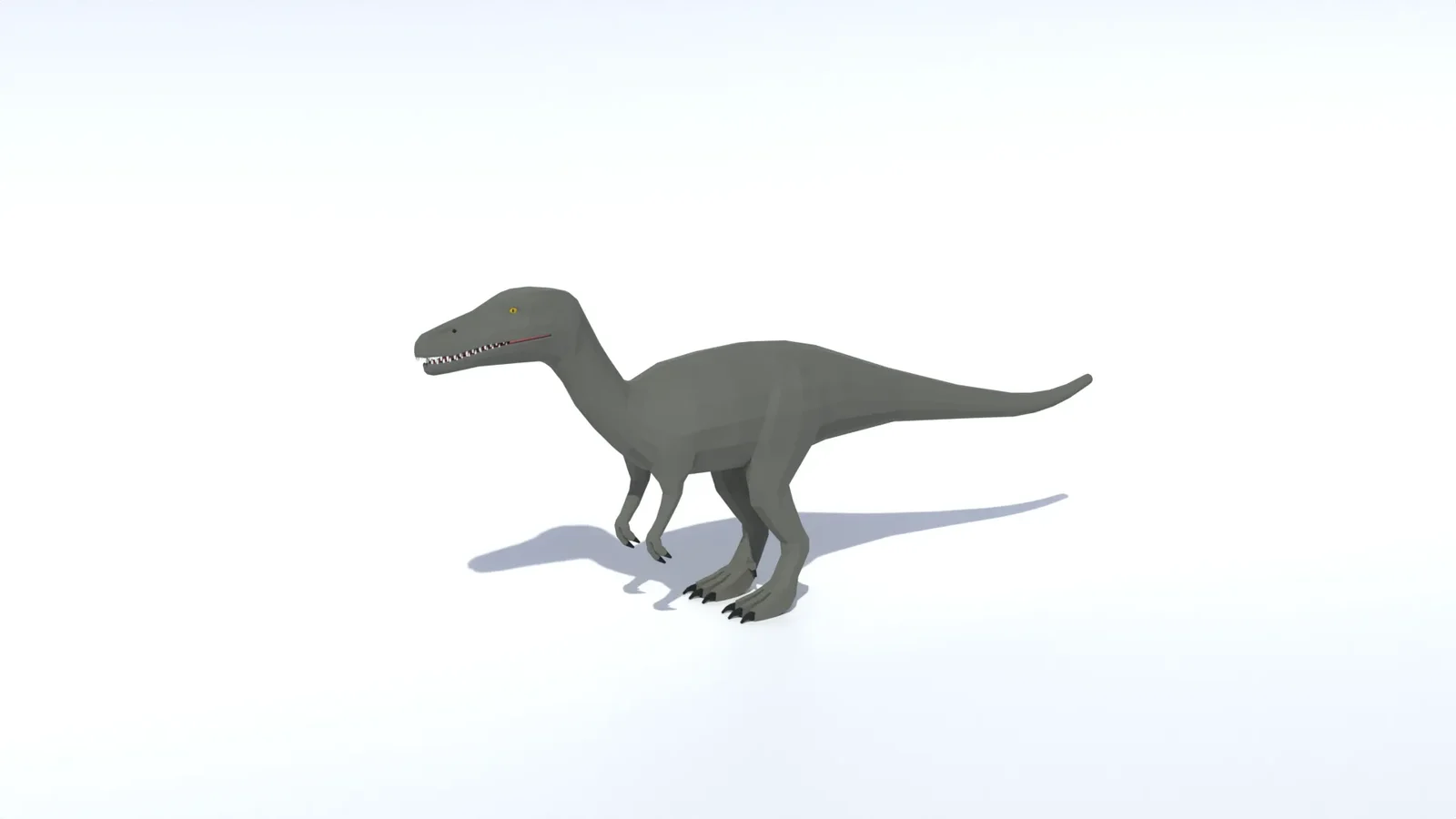 Low Poly Baryonyx