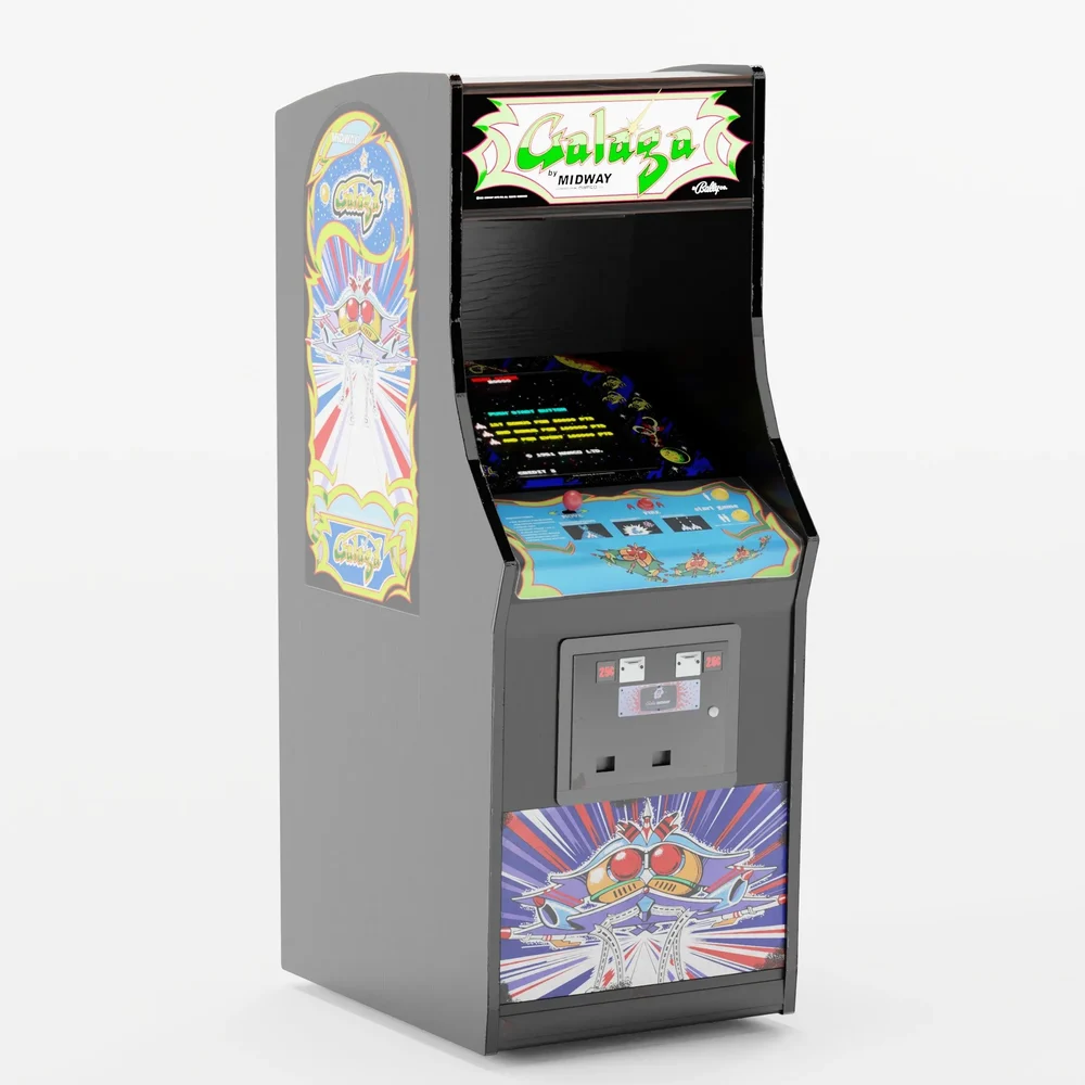 Coin-Op Arcade Game Cabinet Galaga