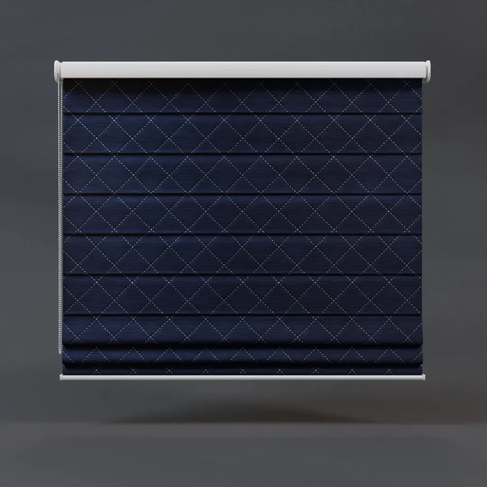 Roman Blinds Royal Blue Full