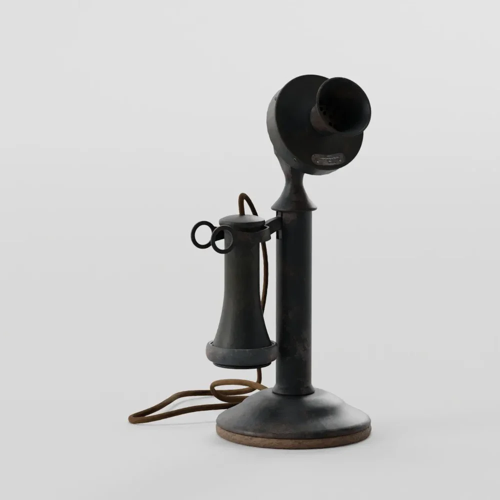 Antique Candlestick Telephone