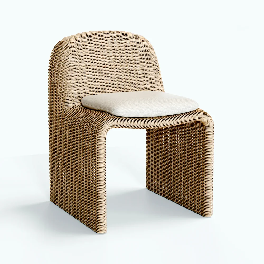Ipanema Wicker Outdoor Dining Chair