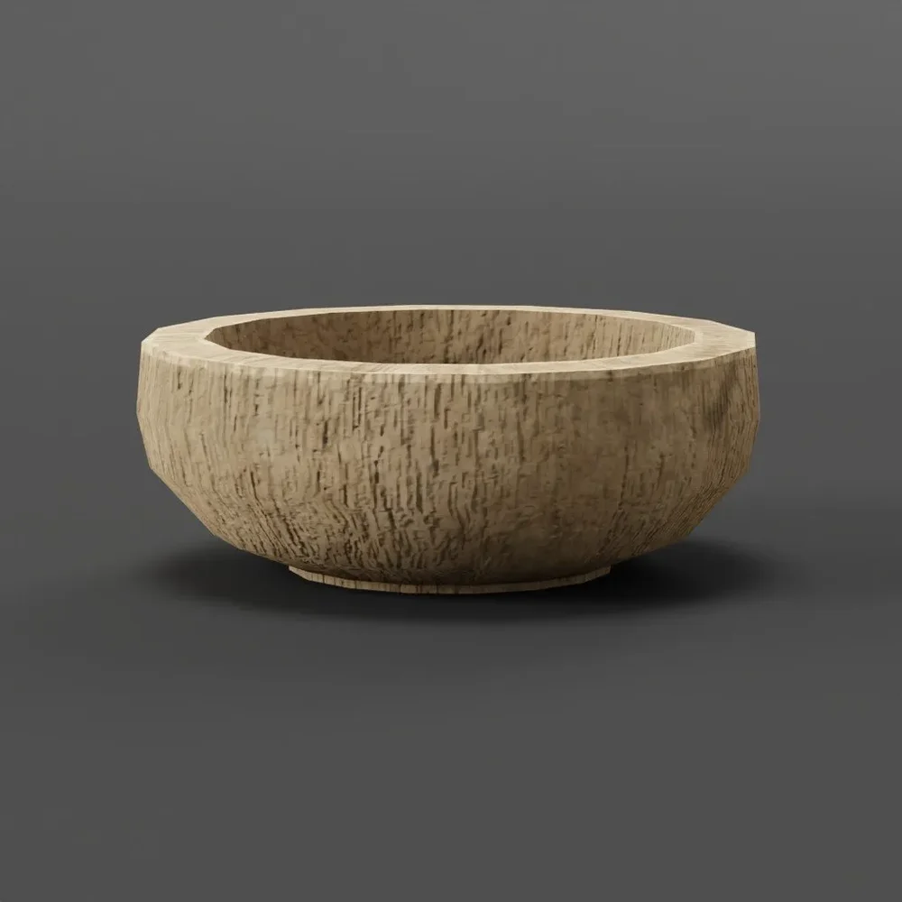 Herbalist Bowl With Dried Herbs 04