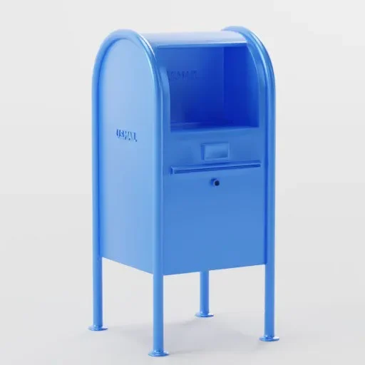 Us Mailbox 58x58x122