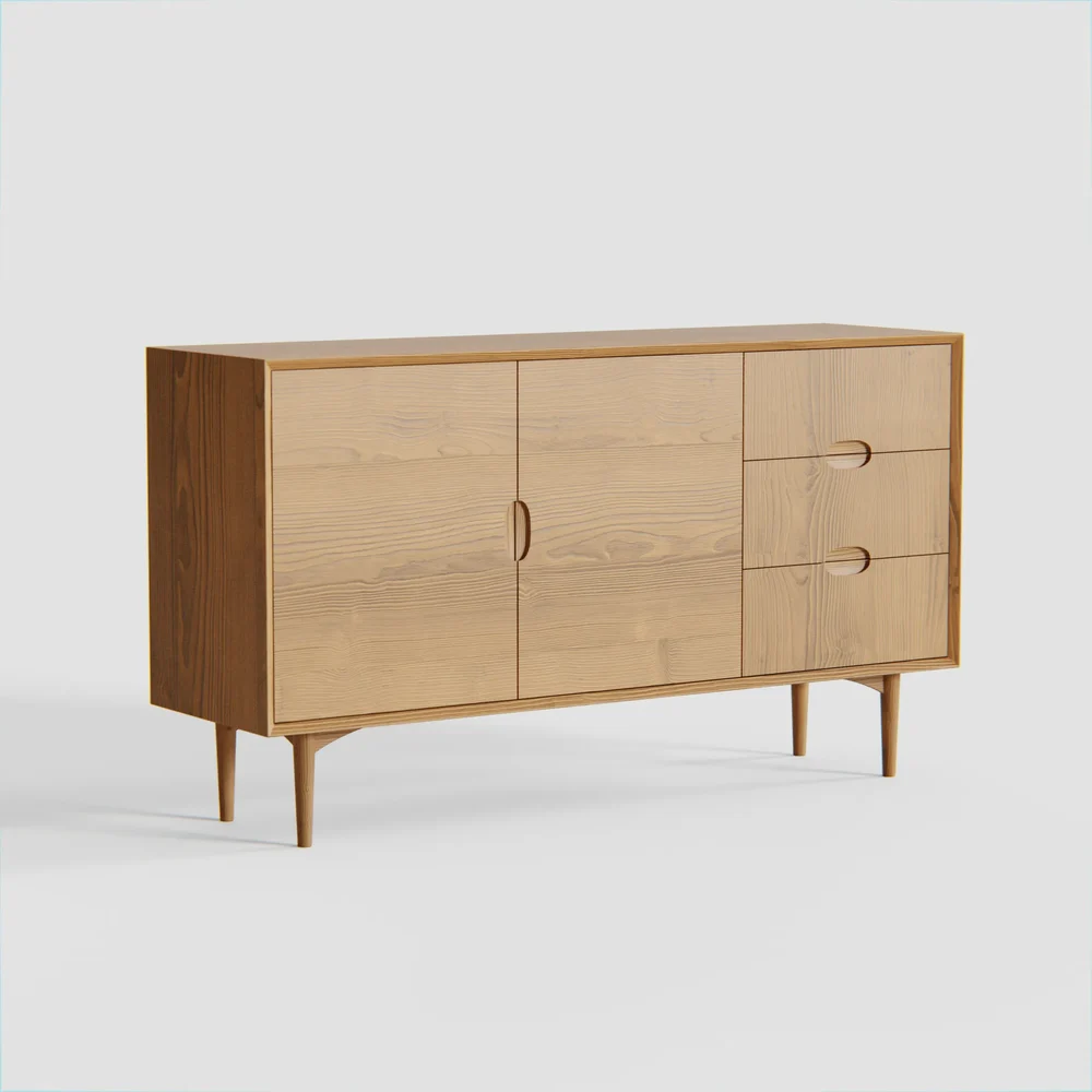 Pinewood Sideboad Cabinet