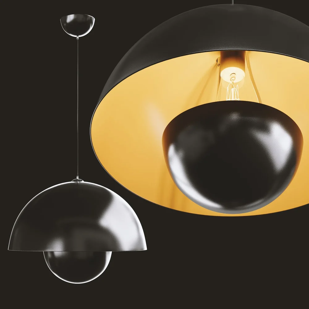 Flowerpot Pendant Light