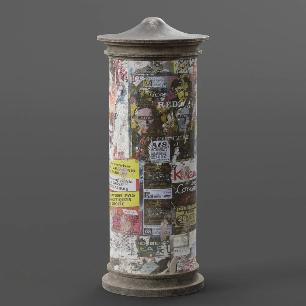 Advertising Column