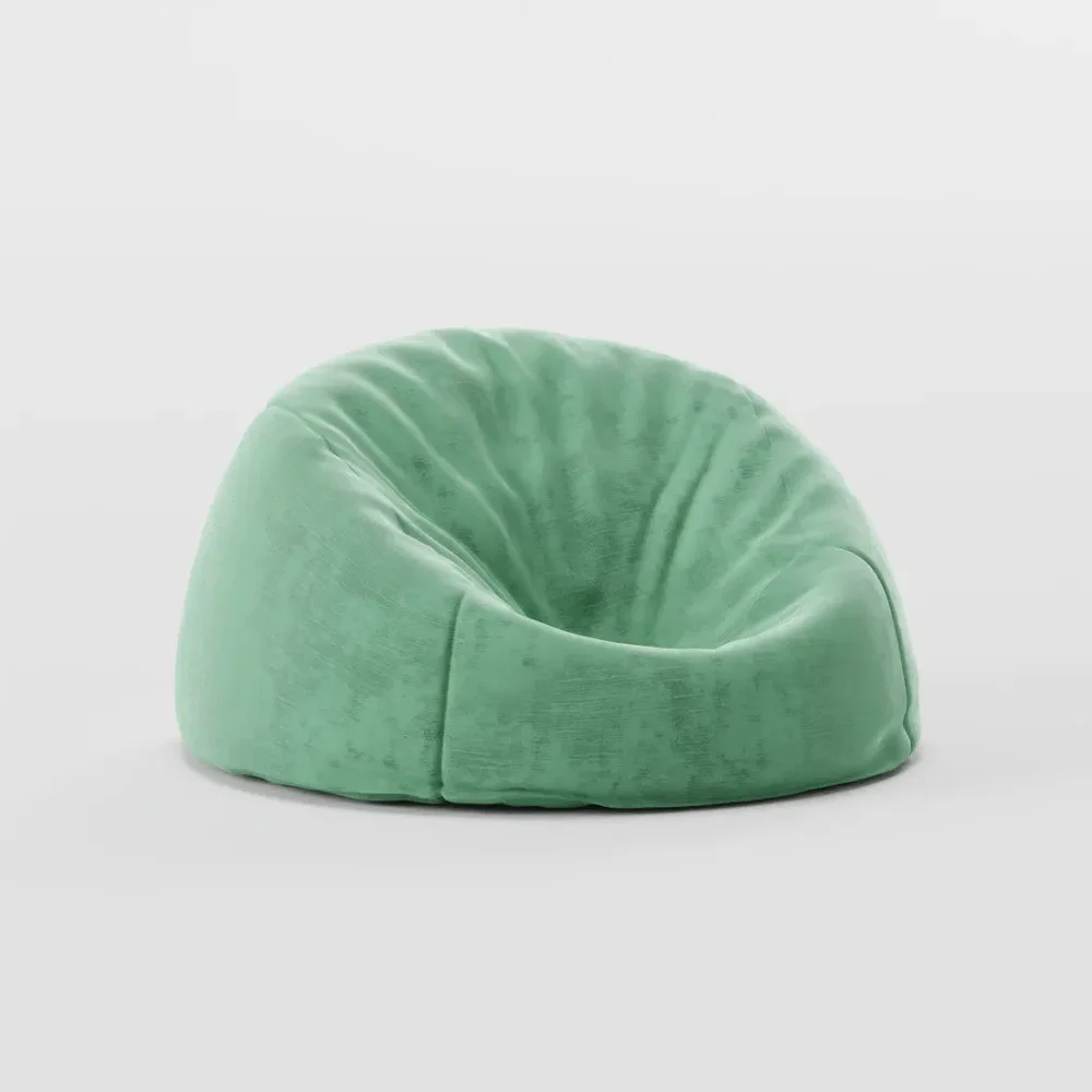 Velvet Beanbag