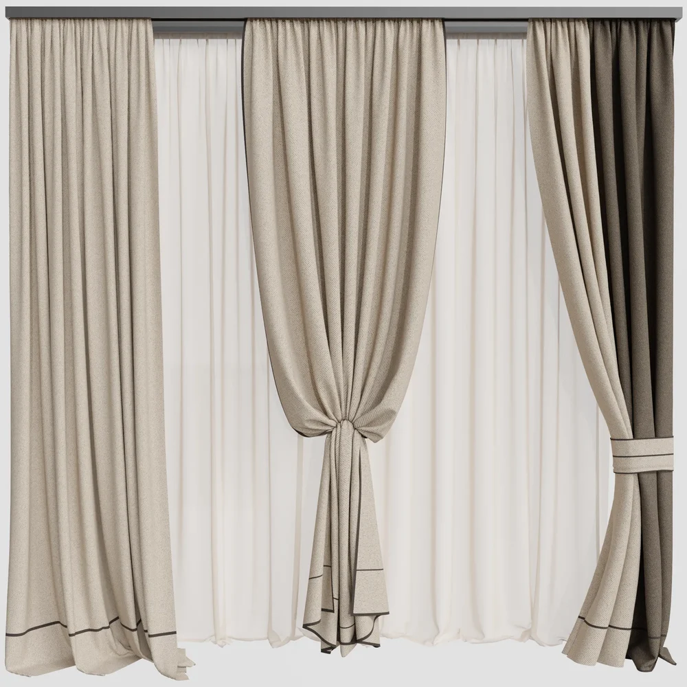 Gd Classic Curtain Set