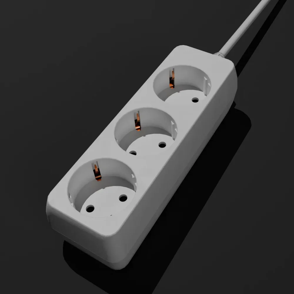 Power Strip With A Plug