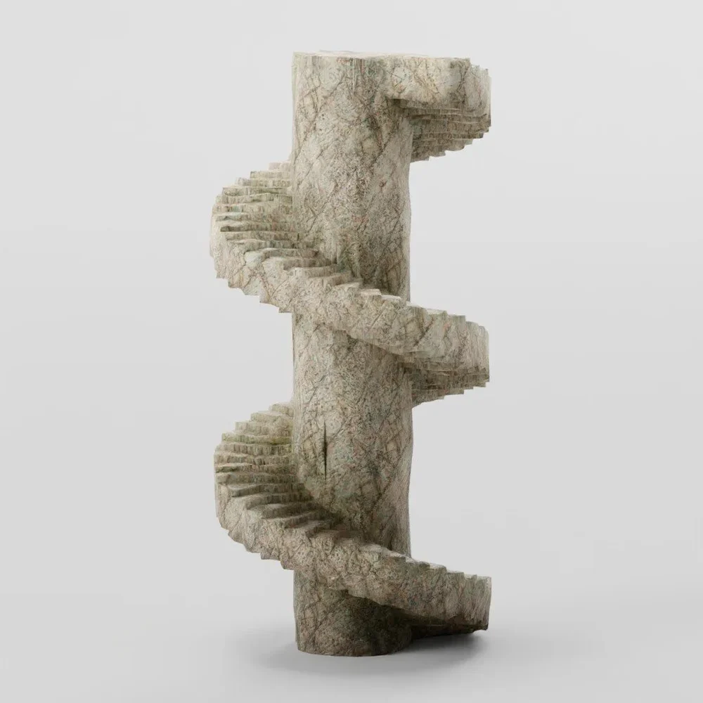 Spiral Stone Staircase