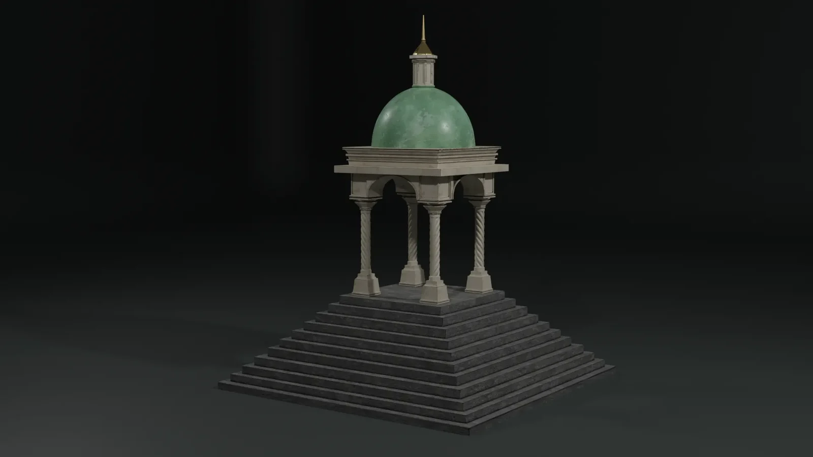 The Historical Roman Temple