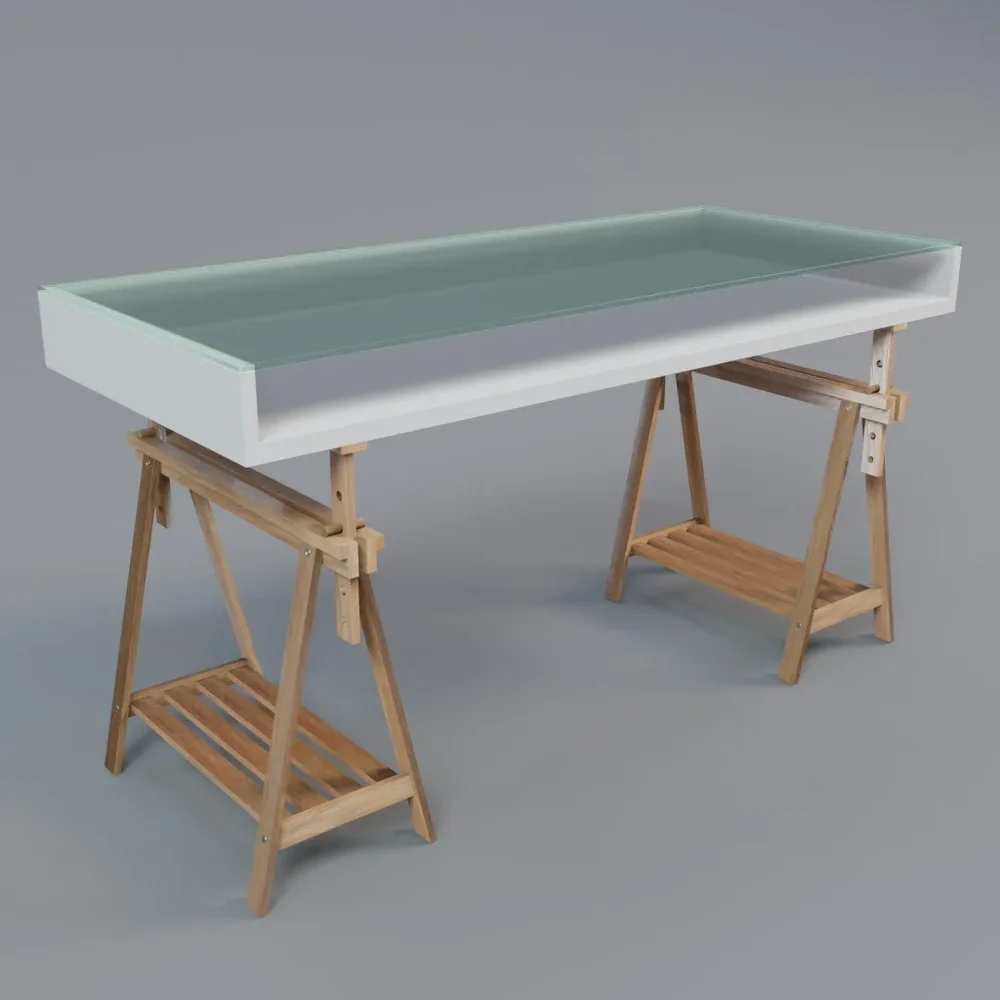 Studio Table With Easels