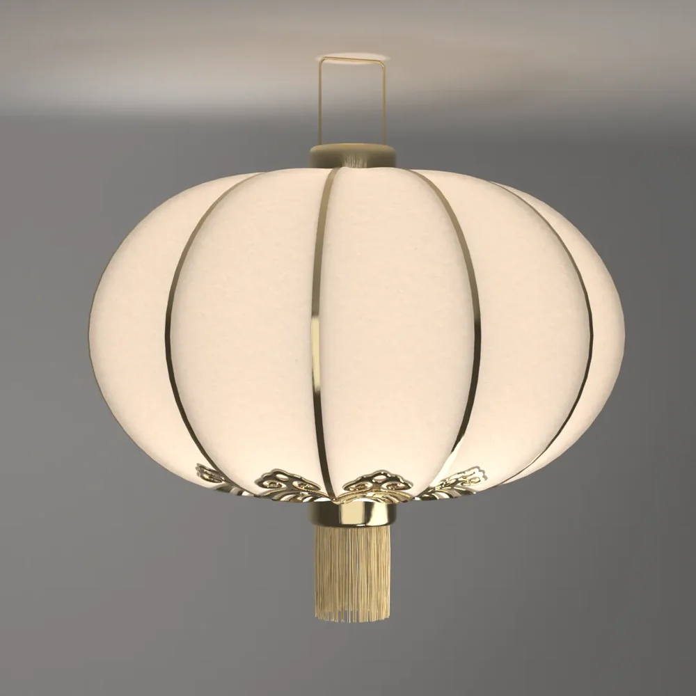 Lantern White Paper Decoration Light