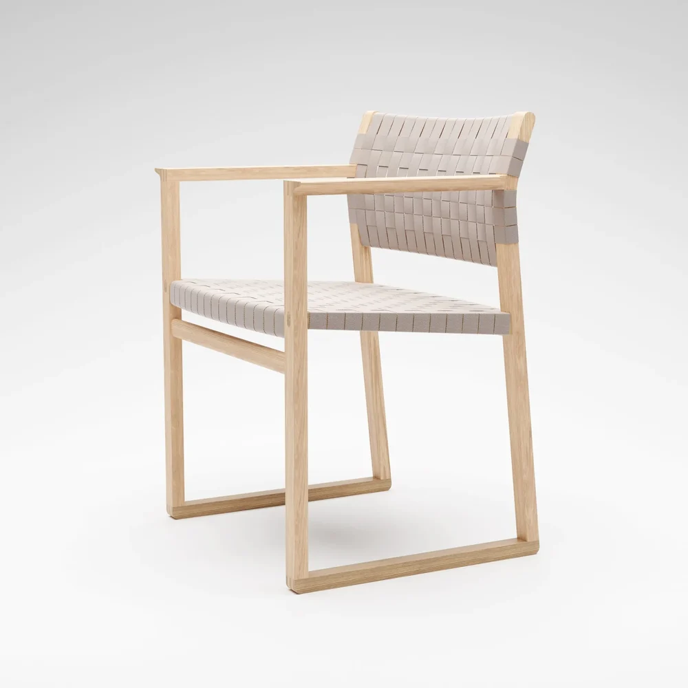 Fredericia Bm62 Linen Webbing