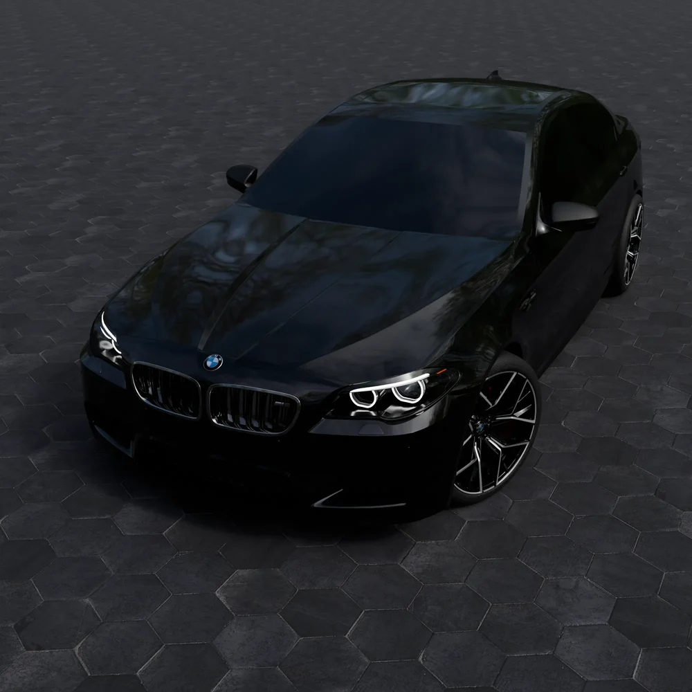 Bmw M5 F10(Rigged)