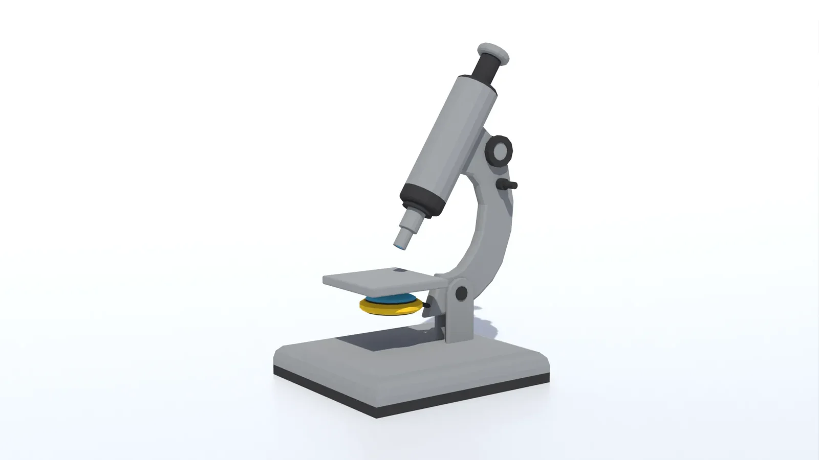 Low Poly Microscope