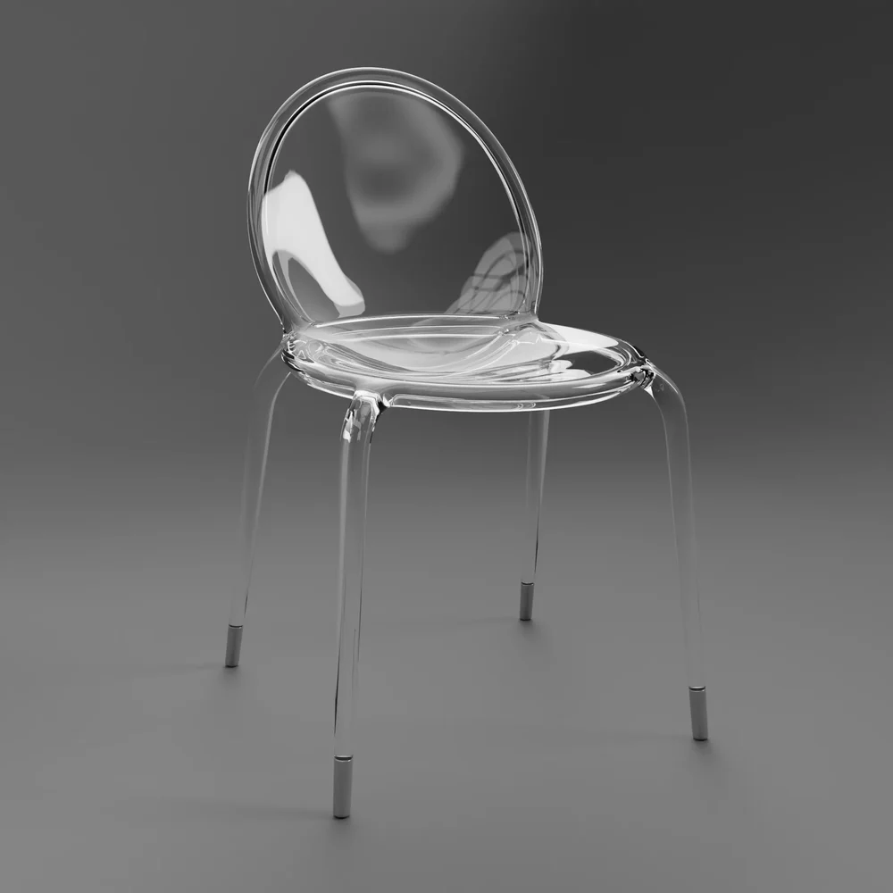Roche Bobois Loop Chair Crystal