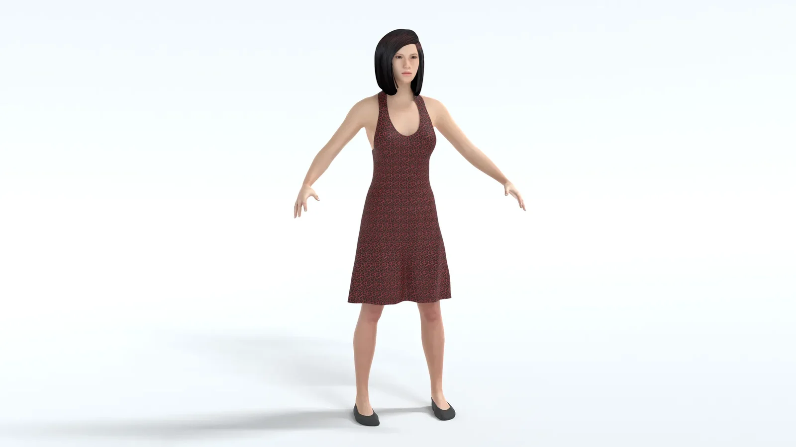 Mieko Character Rigged