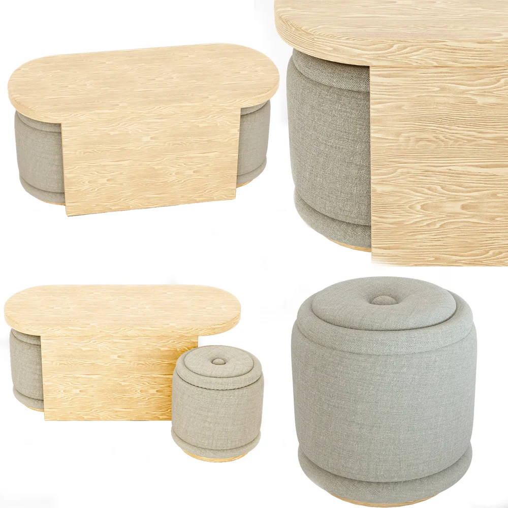 Coffee Table Pouffe