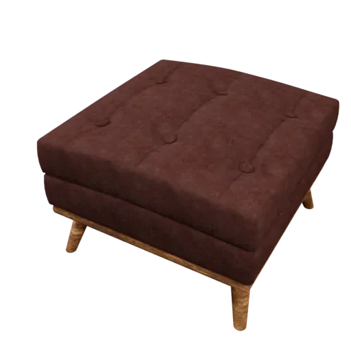 Leather Ottoman