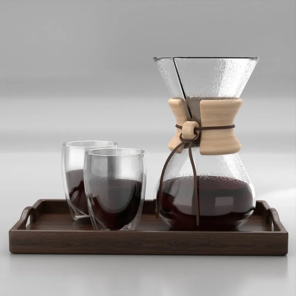 Chemex Karafe Coffee Tray