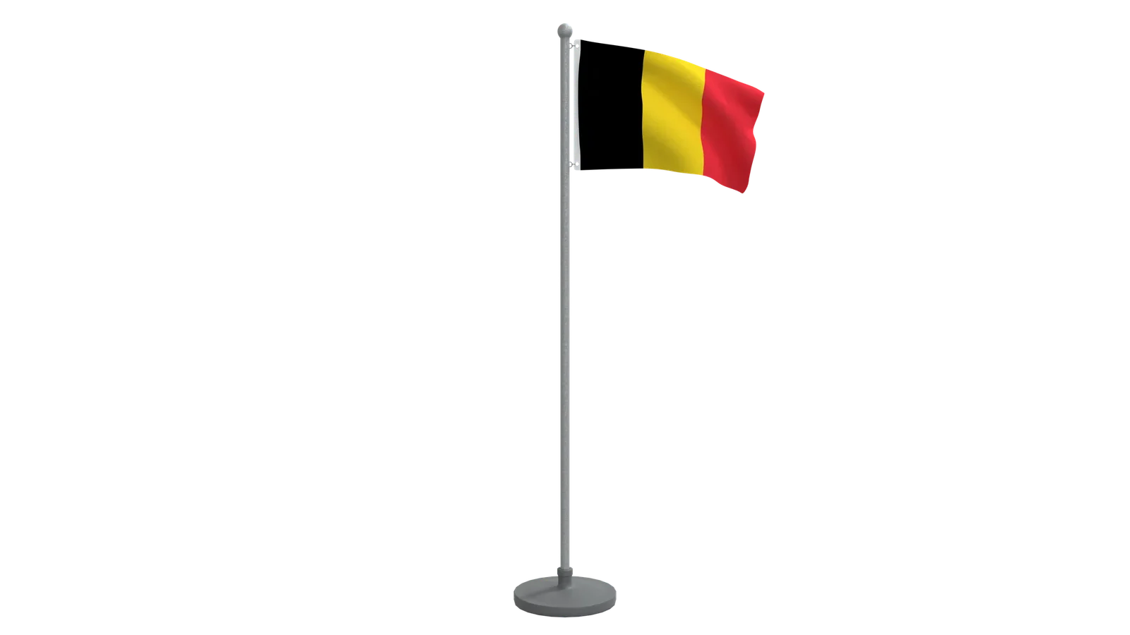 Animated Flag Of Belgium