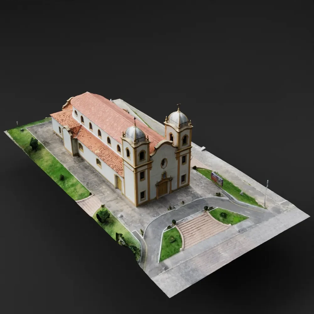 Brazilian Historic Church 3d Scan