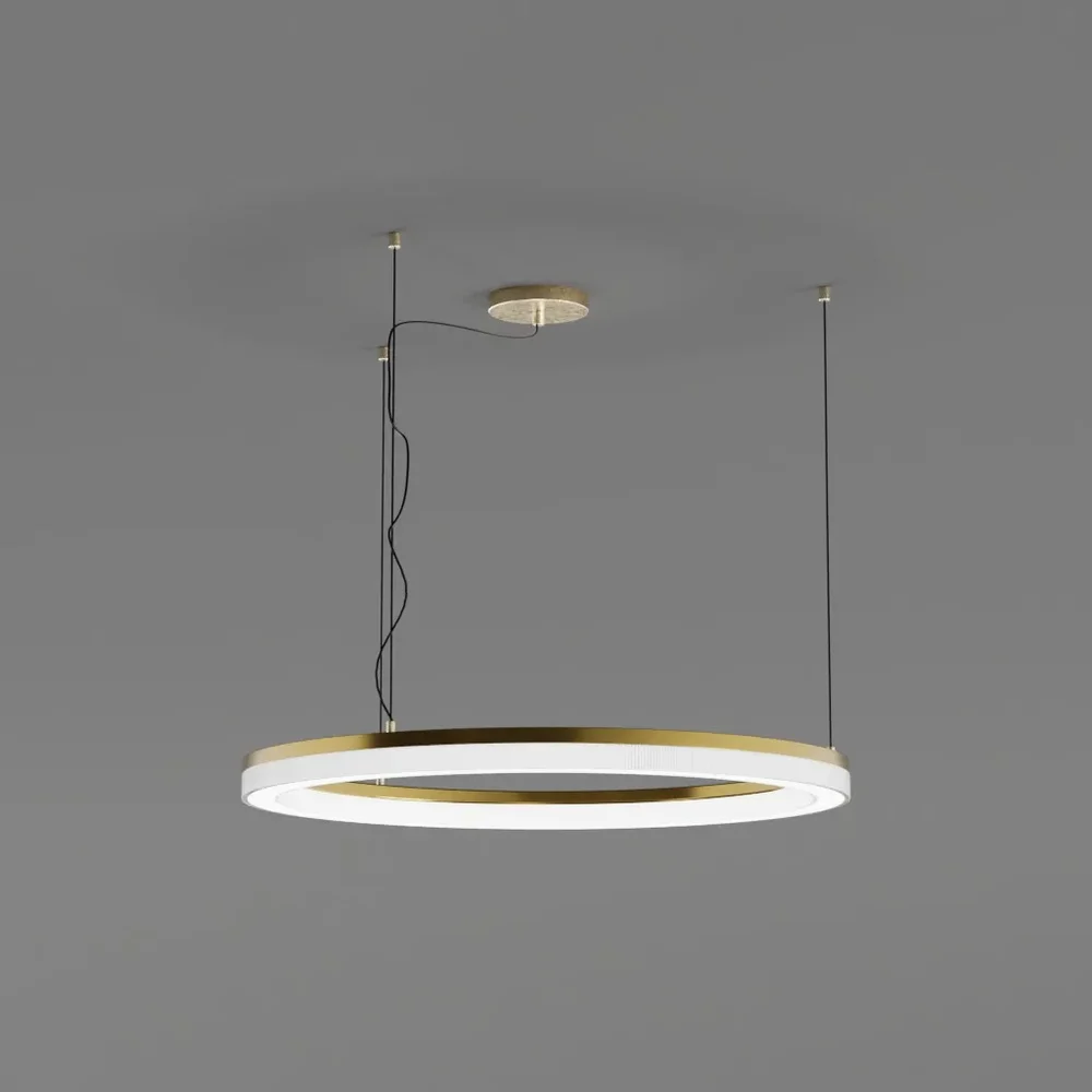 Glass Ceiling Light Ideallux Crown