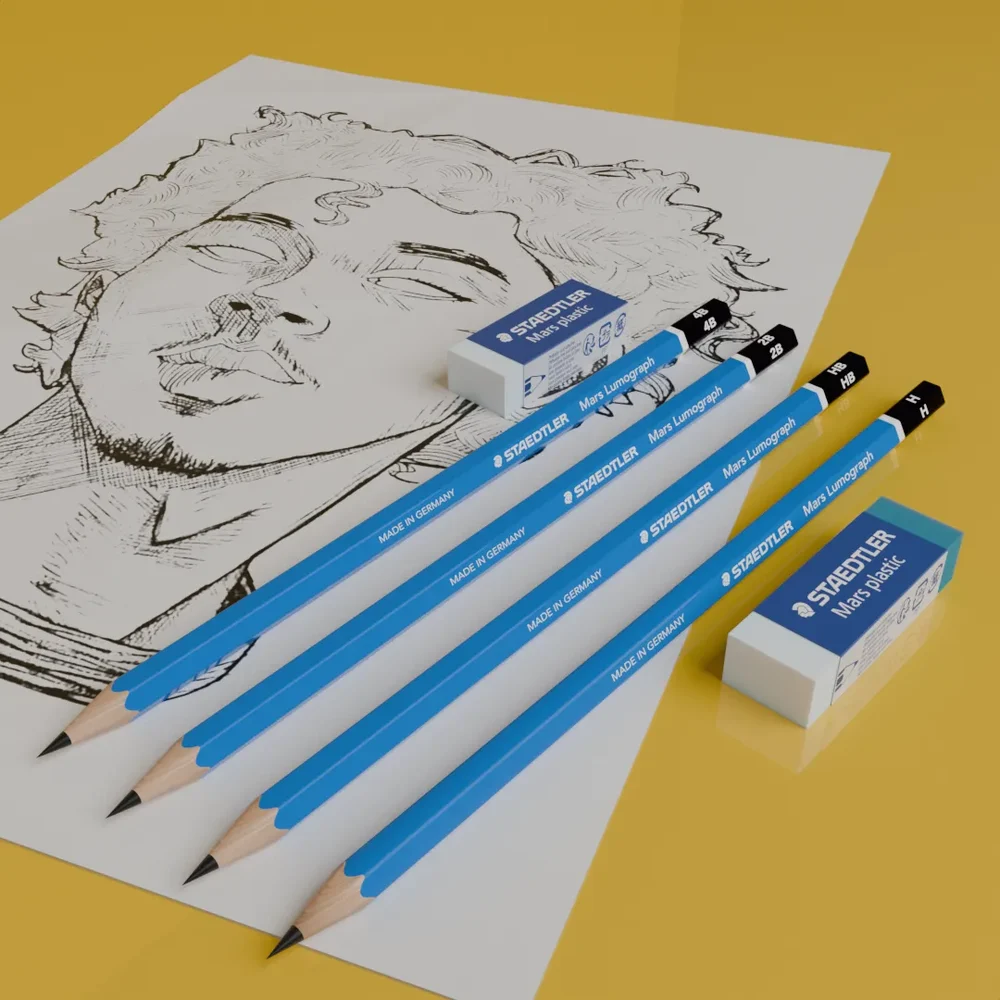 Staedtler Pencils And Eraser