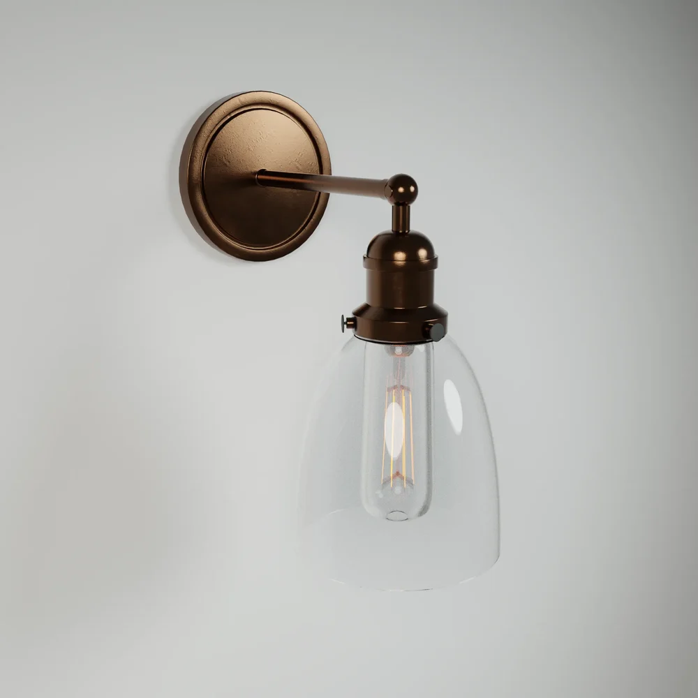 Copper Sconce #1
