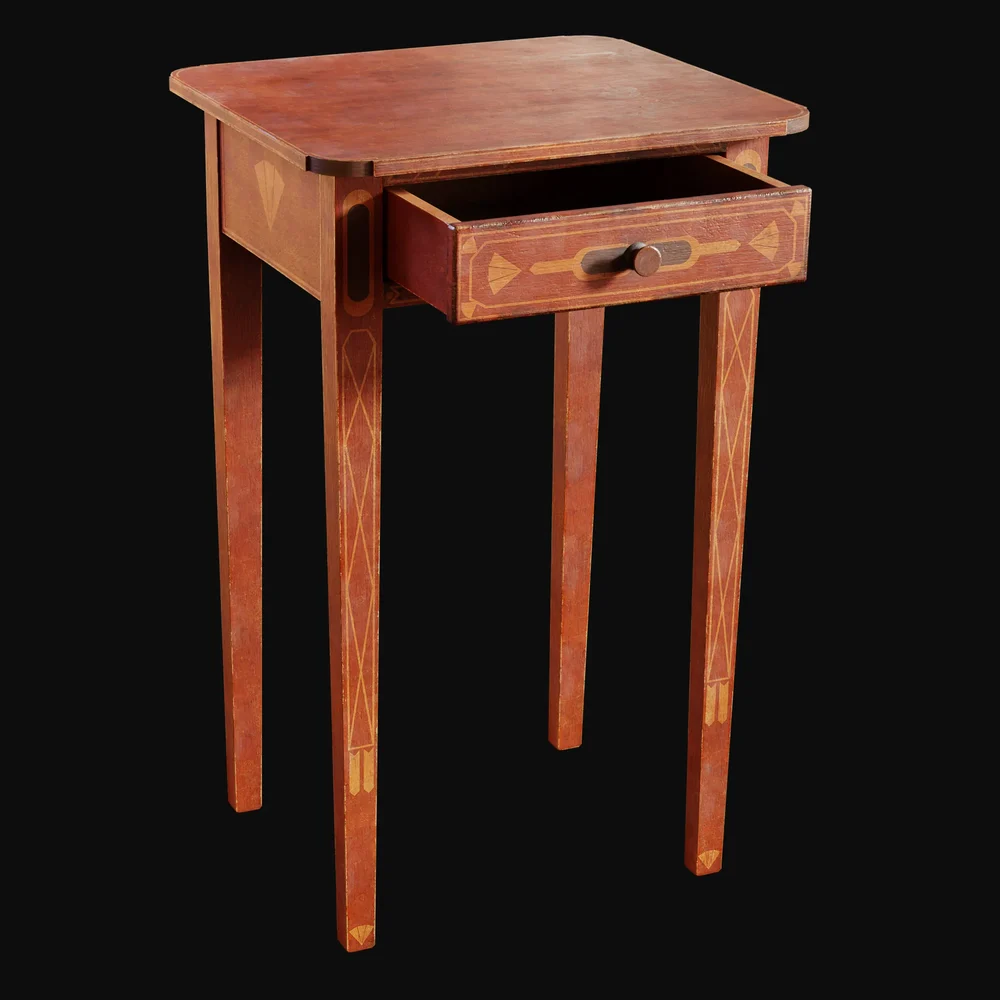 1800s Federal Style Side Table