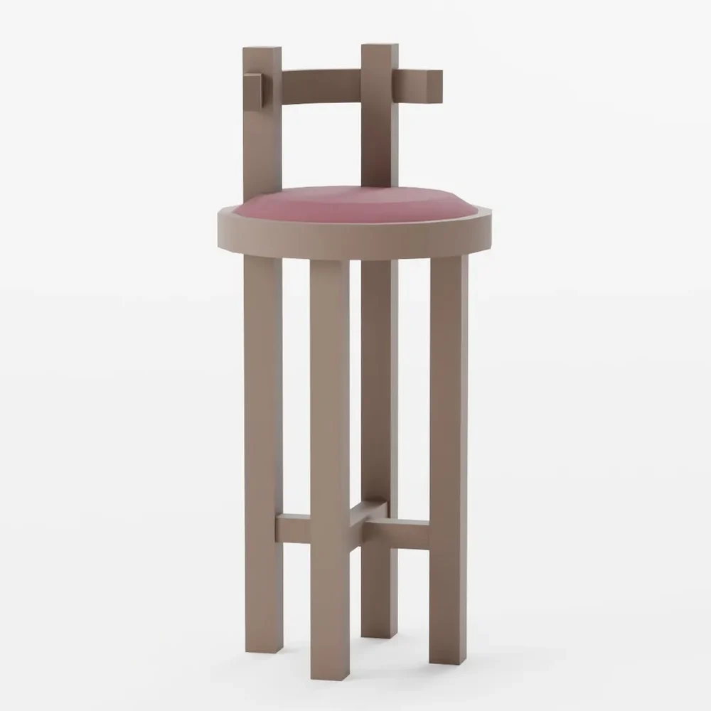 Stool - Lowpoly