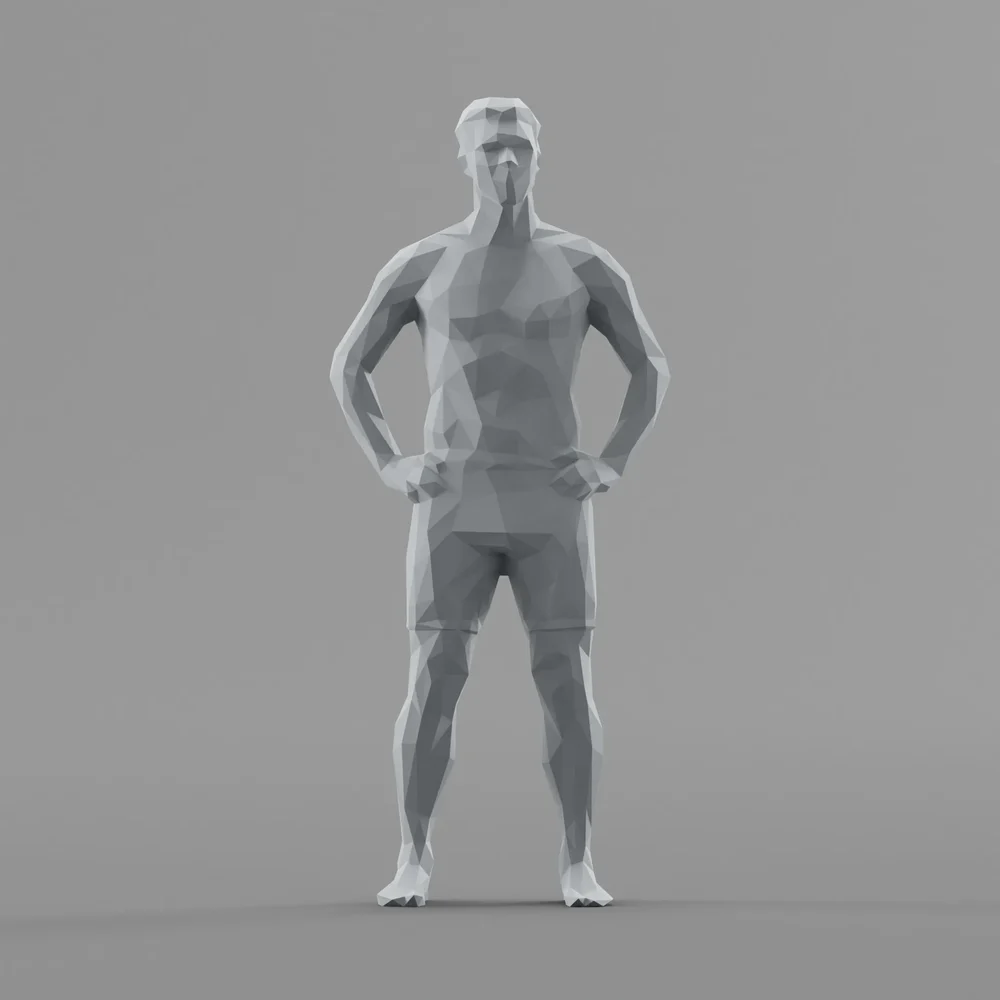 Lowpoly Male Underwear