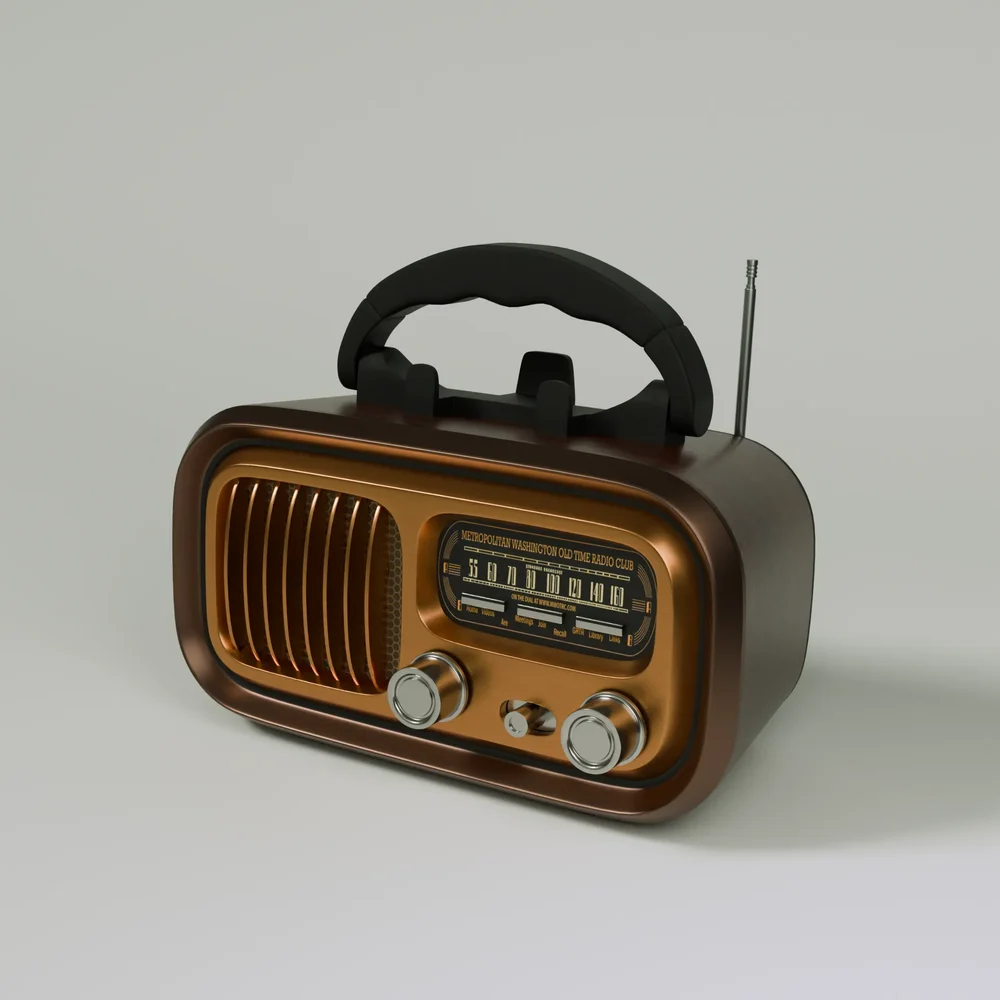 Vintage Portable Radio
