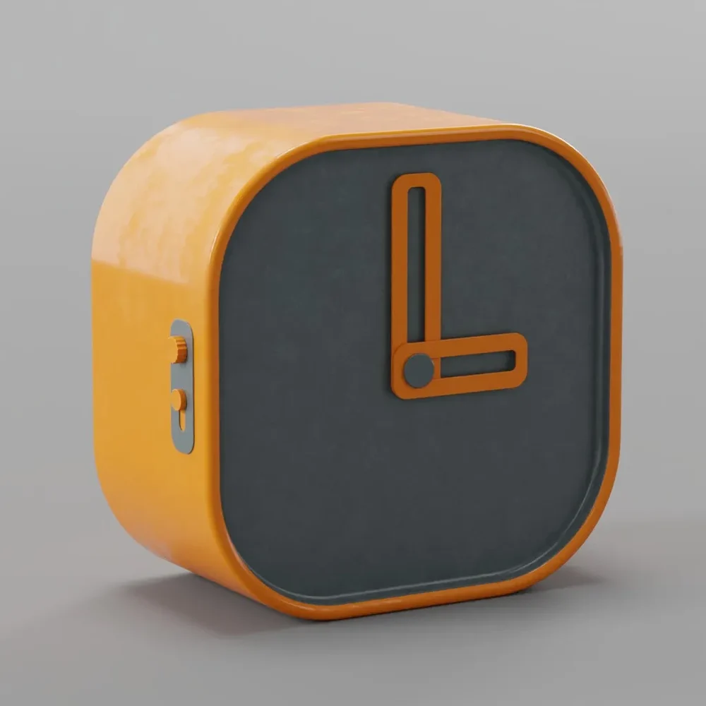 Free Desk Small Clock