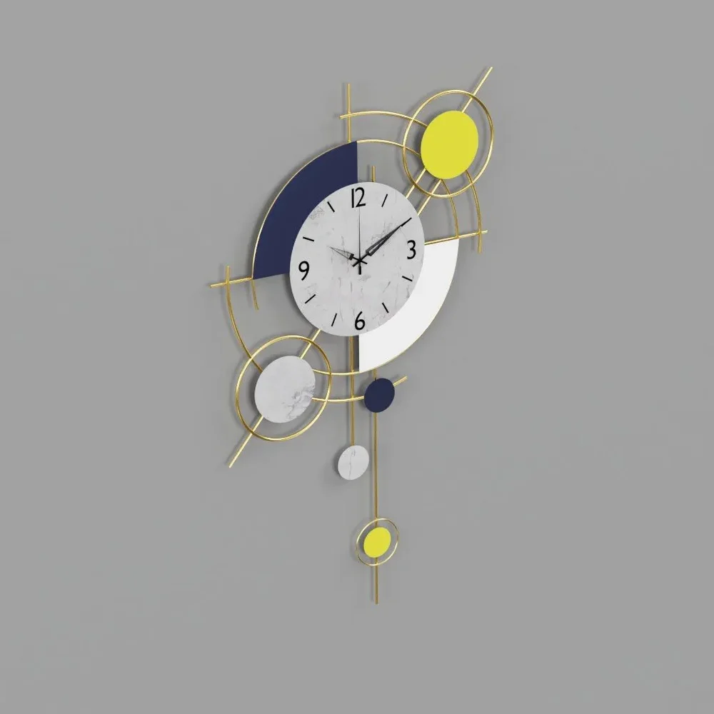 Decorative Luxury Wall Clock 01