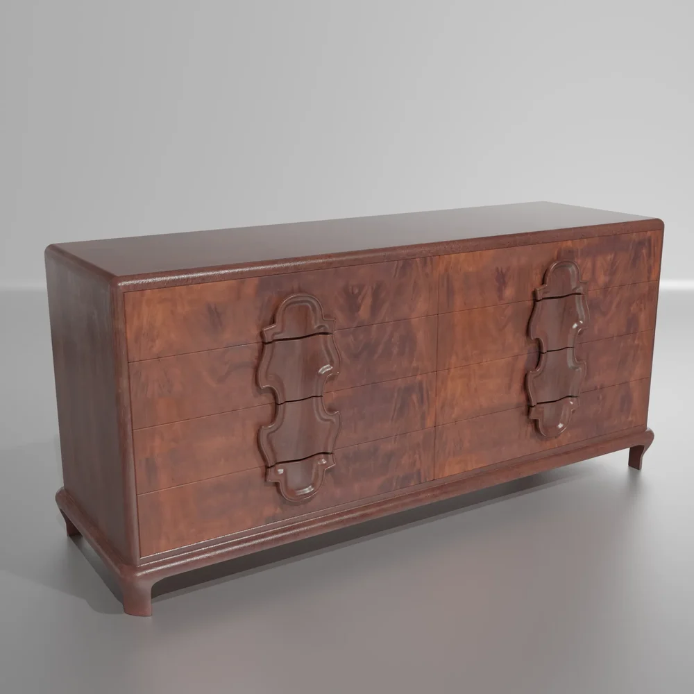 Exquisite Art Deco Dresser