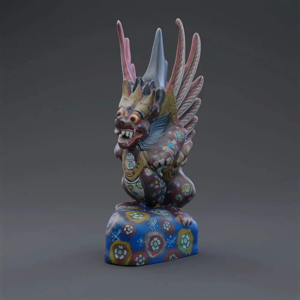 Dragon Wood Sculpture