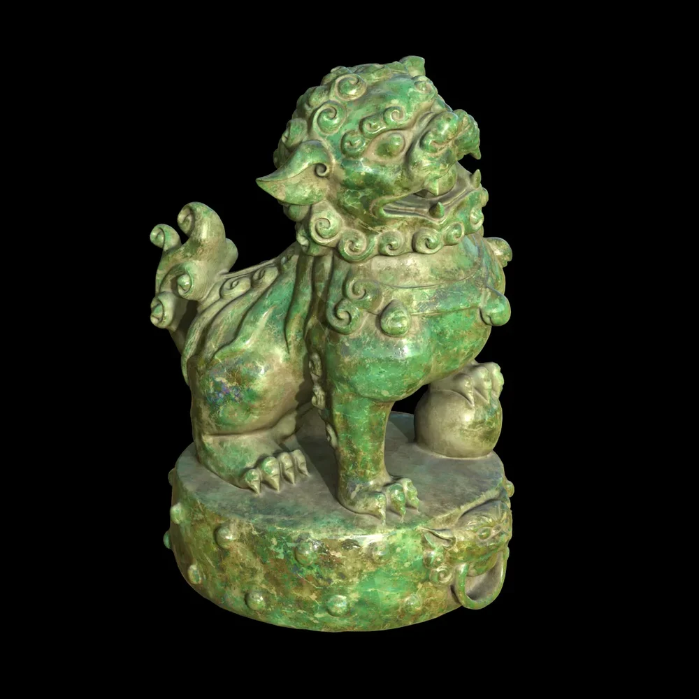 Chinese Porcelain Lion