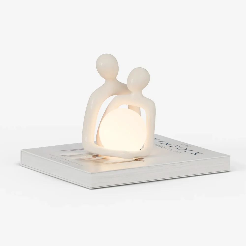 Couple Sculpture With Book