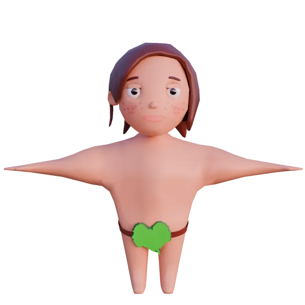 Stylized Jungle Character