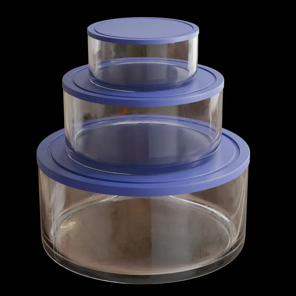 Glass Jar Set