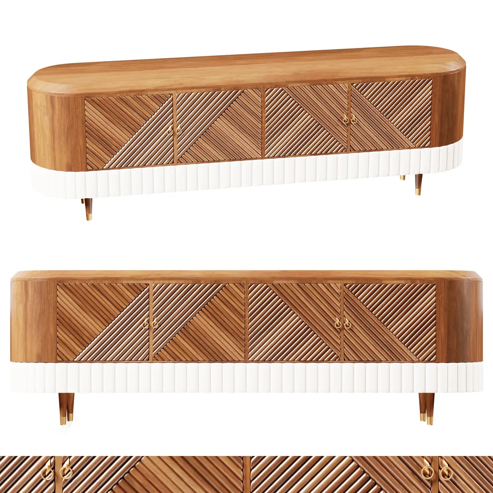 Wovent Walnut Tv Stand