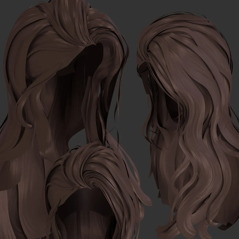 Long Female Hairs