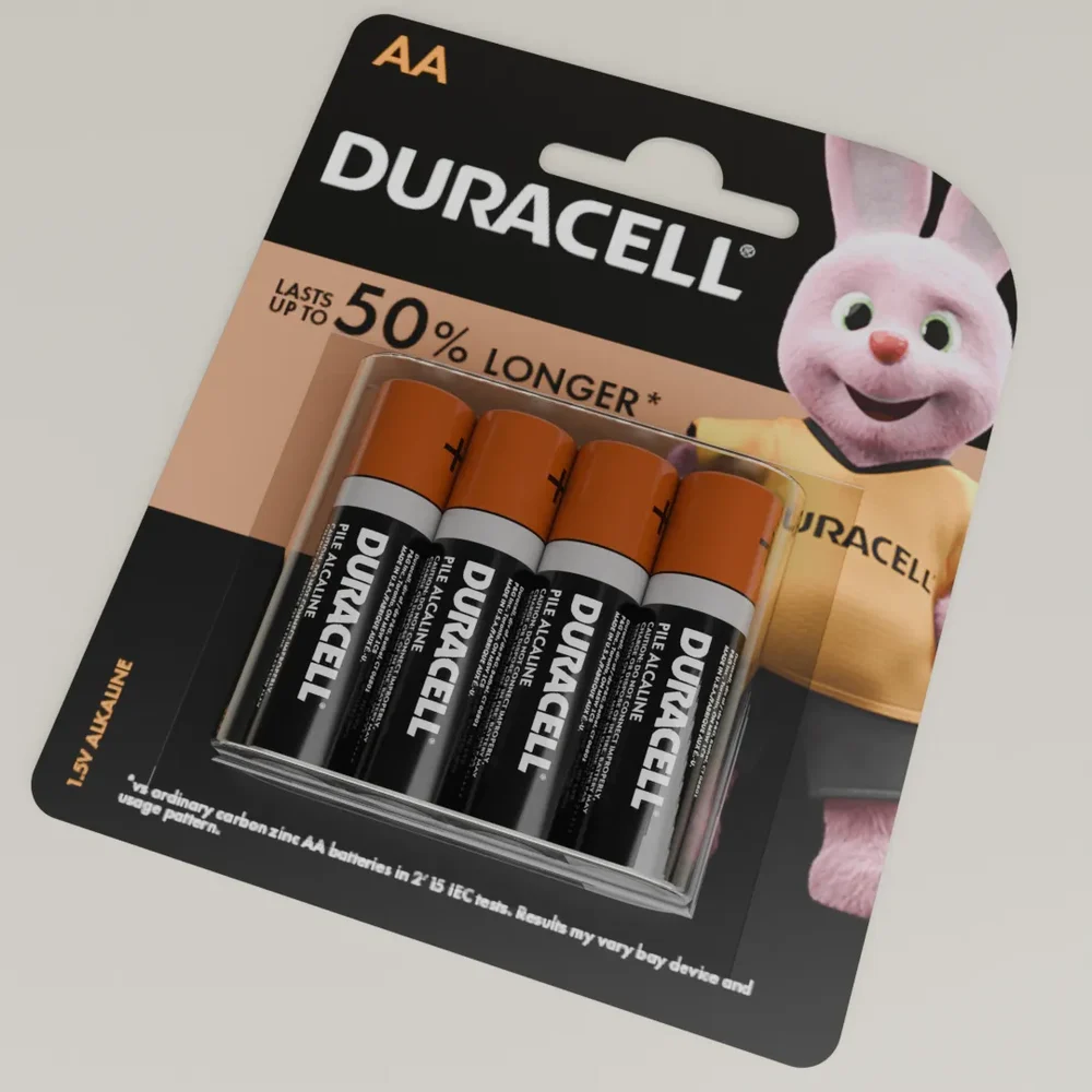 Duracell 4x Pack