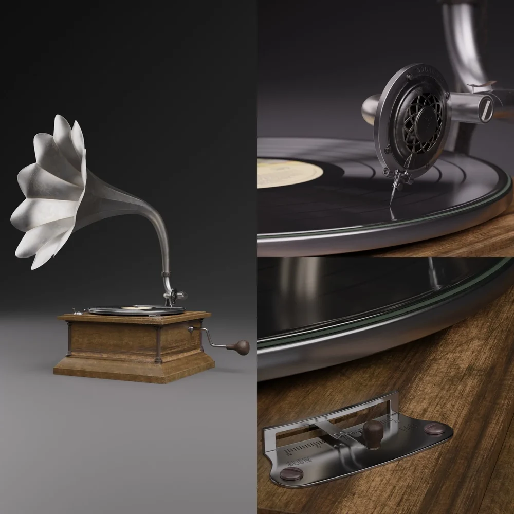 Restored-Gramophone