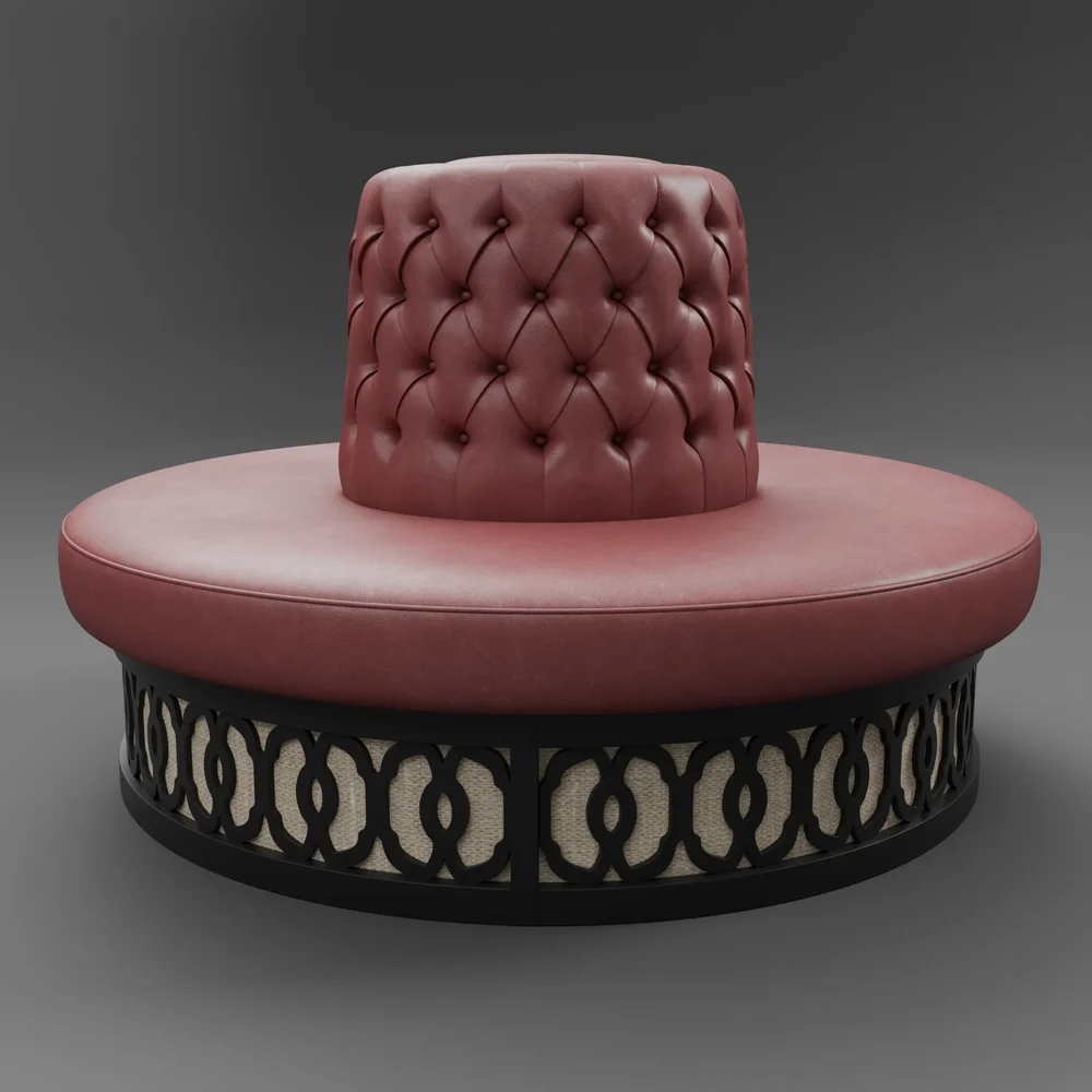 Bruno Zampa Joshua Round Bench
