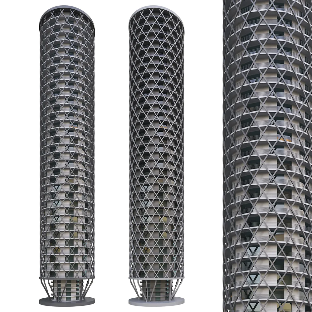 Building Tower Skyscraper Dfa Studio